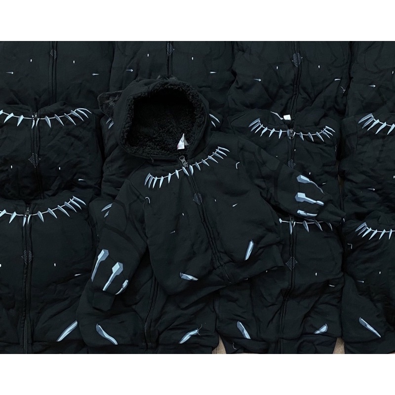 Áo khoác nỉ lót lông người nhện batman