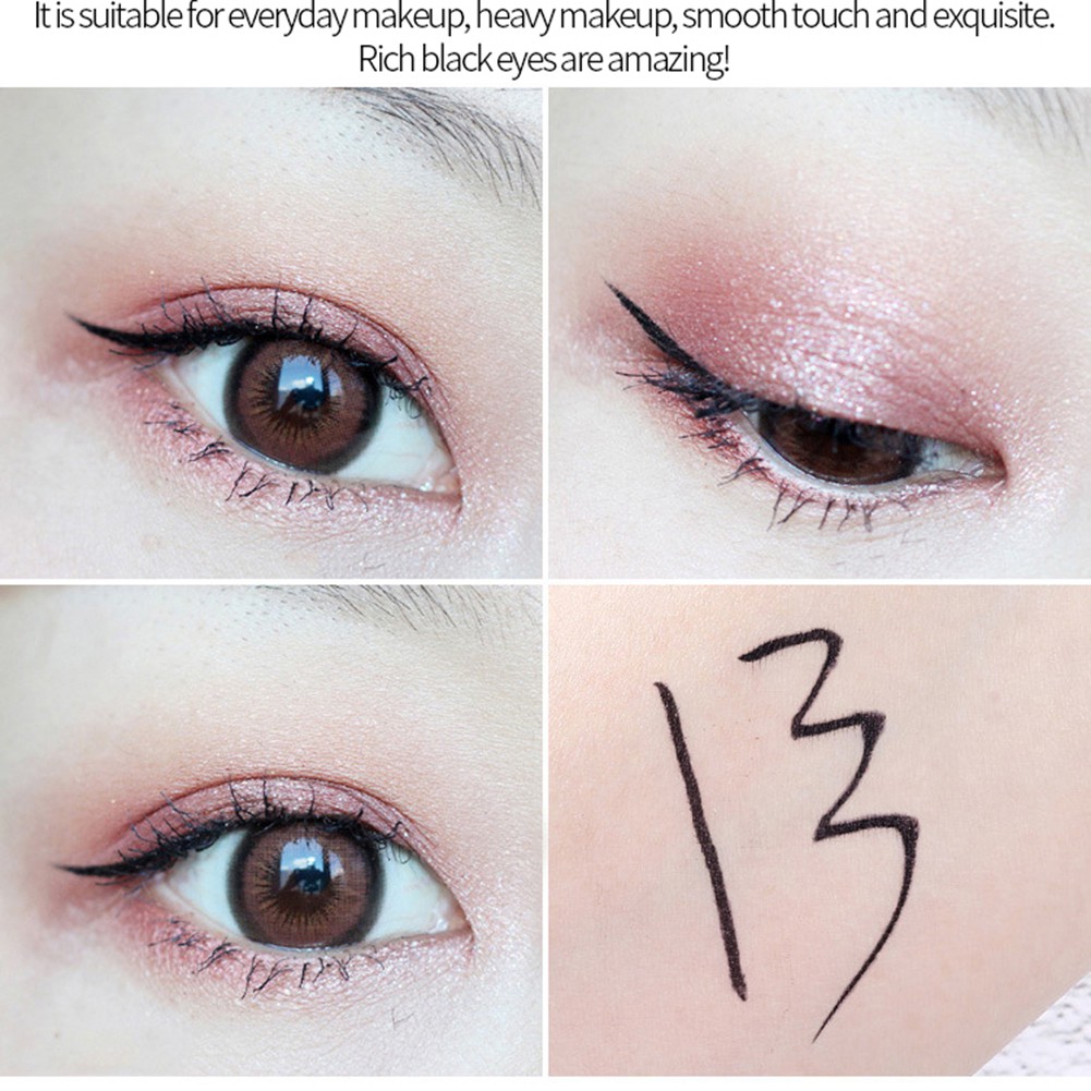 Bút kẻ mắt QIC dạng lỏng nhanh khô chống thấm nước không nhòe màu | BigBuy360 - bigbuy360.vn