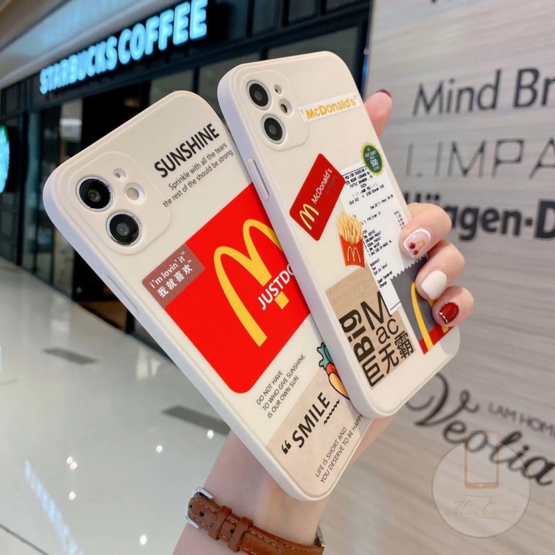 OPPO Mcdonald 's Cube Cho Samsung A03s A52s A72 A32 A52 A12 A20S A02S A50 A10S A51 A10 A50S A30S M40S M12 A54 A74 Reno 5 Reno 4 A15 A52 A35 A543 A943 A94 A5 2020 A7 A12 A5S