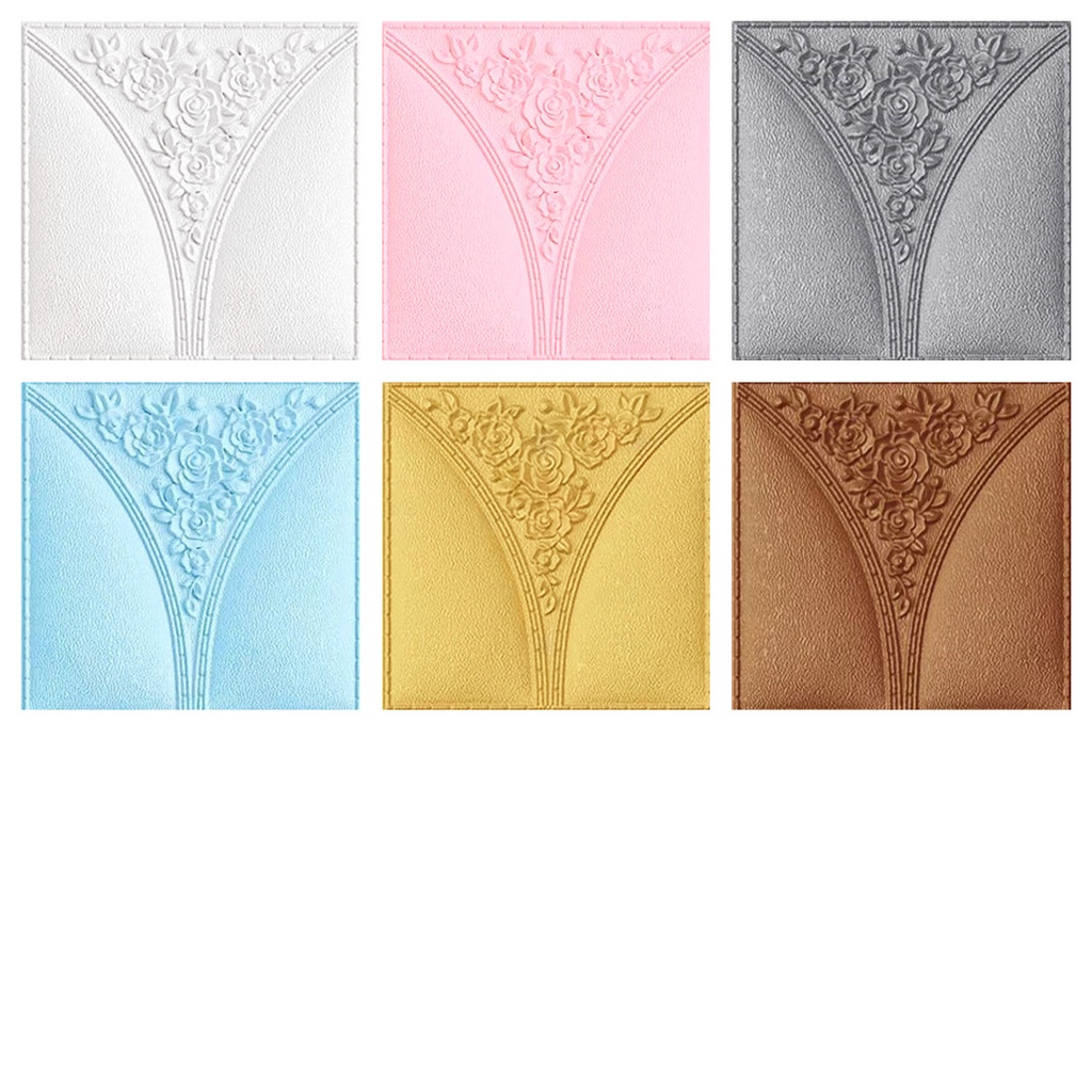 Miếng Dán Tường 3D Tự Dính Chống Nước Chống Ẩm Trang Trí Nhà Cửa