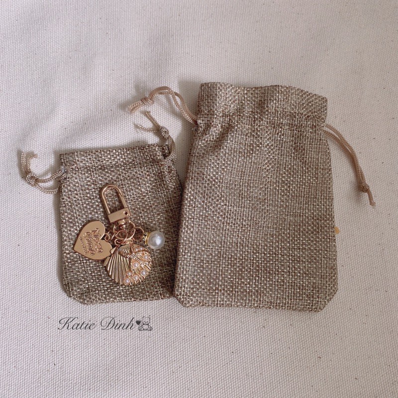 Túi rút cói đựng đồ vintage