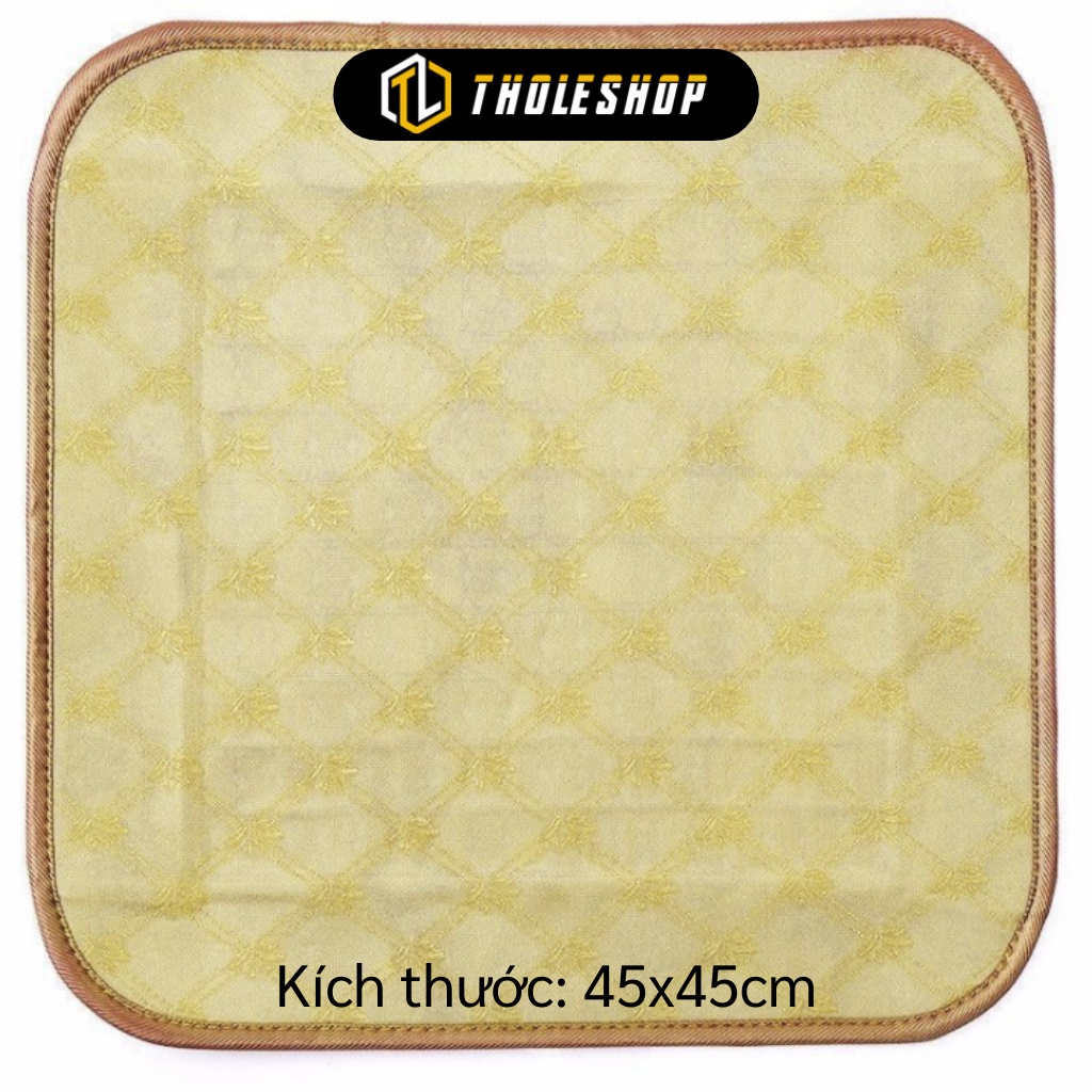Đệm Ghế Xe Hơi - Lót Ghế Trúc Cho Ô Tô, Văn Phòng Lưu Thông Máu, Chống Ê Mỏi 9417