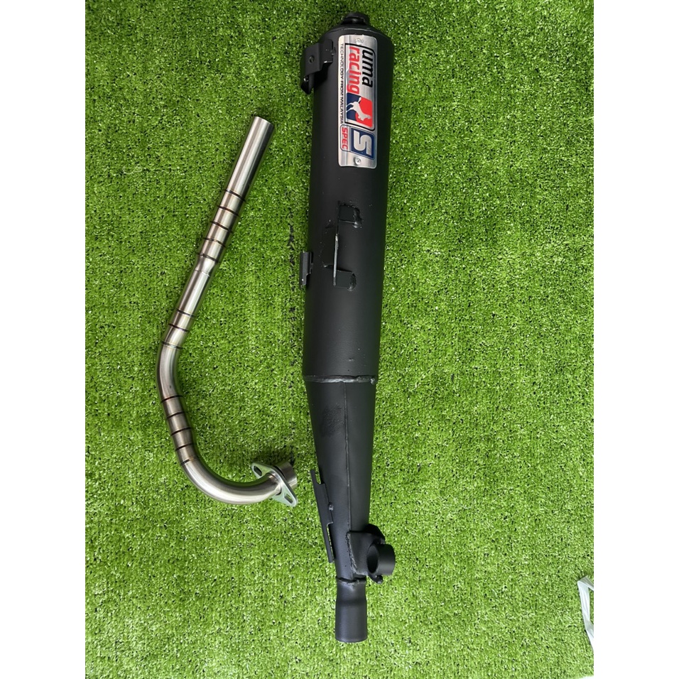 Pô Uma exciter 135 full cổ inox 304 gắn như zin nha ae