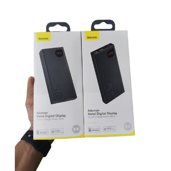 Sạc dự phòng 20000mAh sạc nhanh 18w chính hãng Baseus Adaman