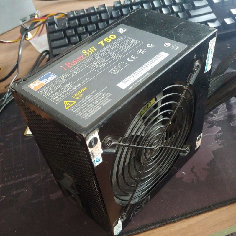 Bộ nguồn máy tính AcBel iPower 85H 750W .