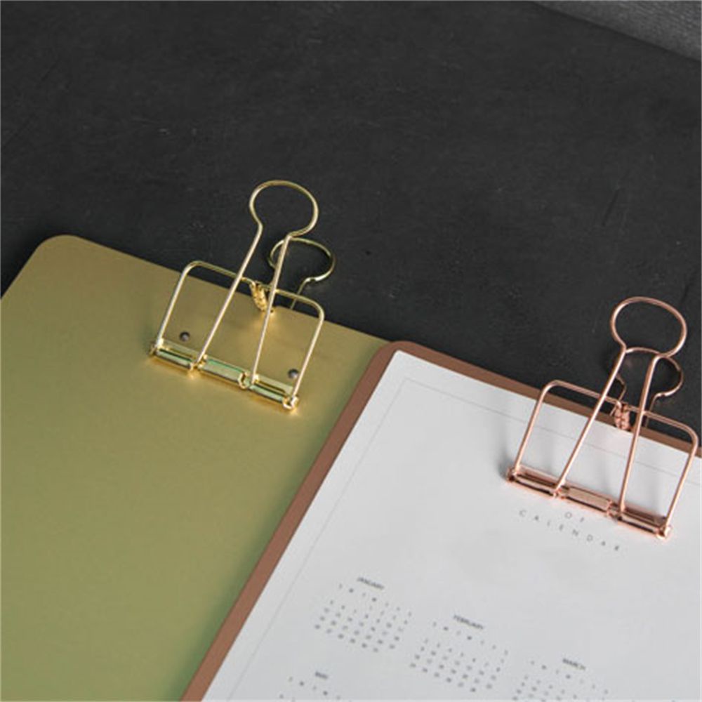 Bìa Kẹp Tài Liệu Khổ A5 A5 Bằng Kim Loại Bền Nhiều Màu Thanh Lịch Cho Văn Phòng / Trường Học