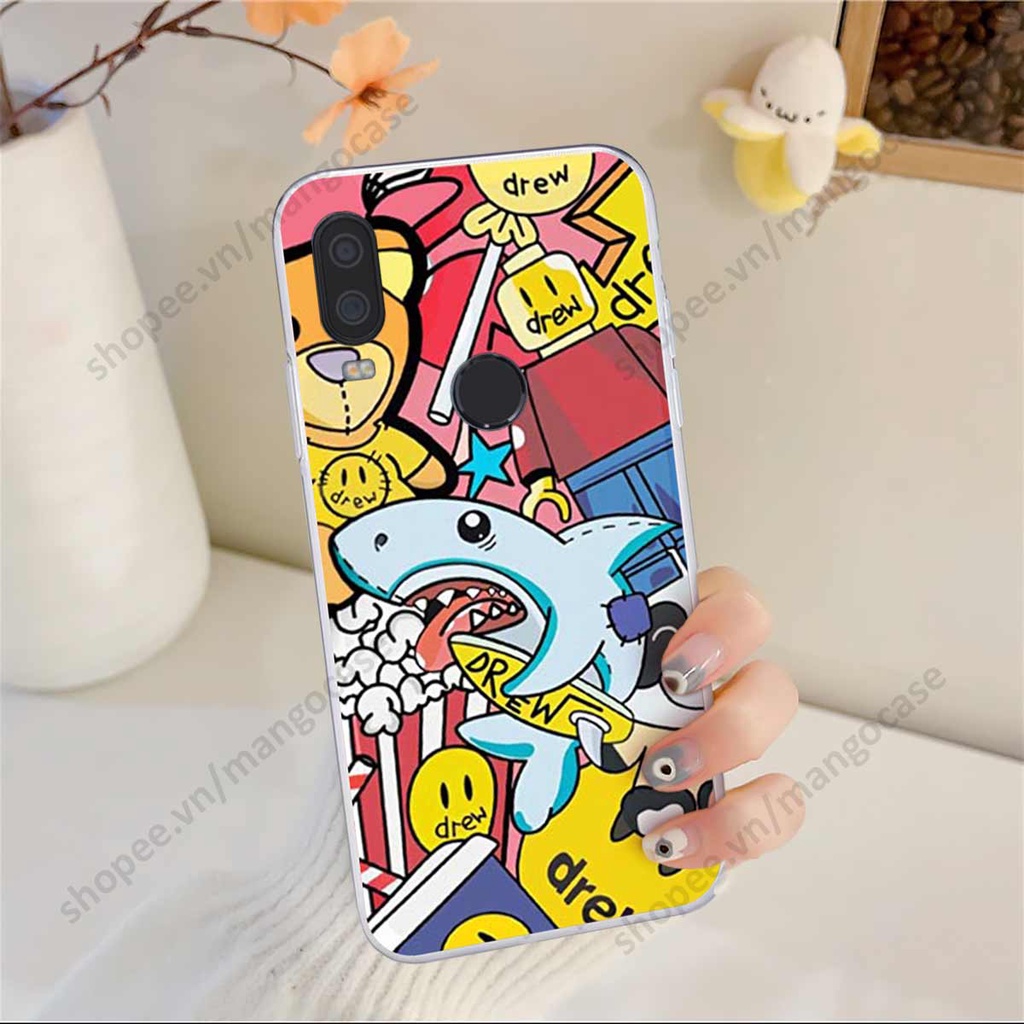 Ốp lưng điện thoại Vsmart Active 1 / Active 1 Plus / Active 1+ drew, kaws, bape cao cấp, vỏ ốp rẻ đẹp