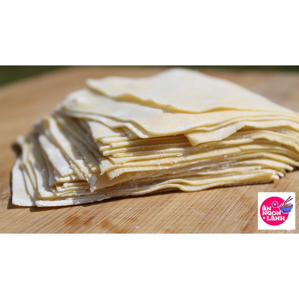|NGON & LÀNH| Mì tươi - Lá hoành thánh - Lá sủi cảo NGUYÊN CHẤT