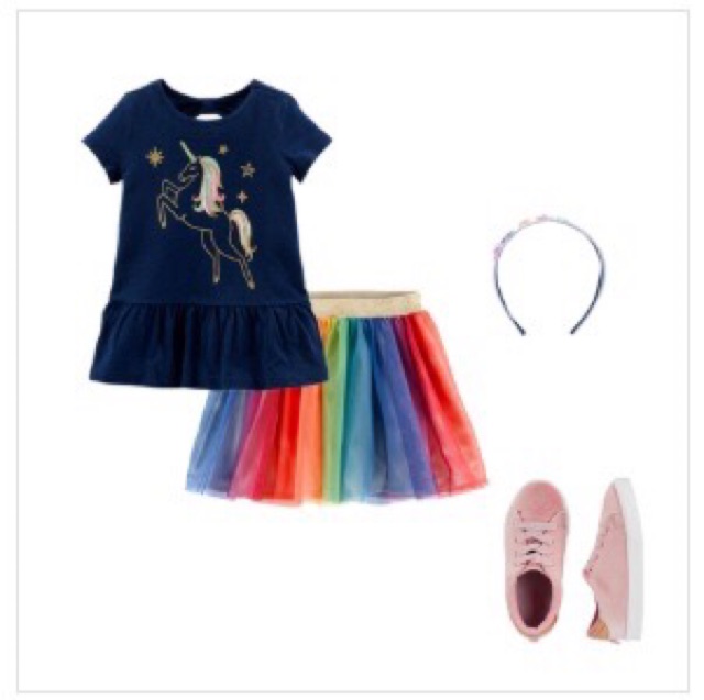 Áo Oshkosh bé gái.