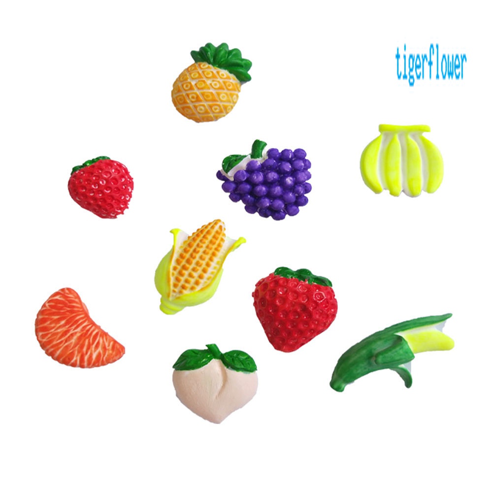 Khuôn Silicone Làm Bánh Kẹo Hình Hoa Quả DIY