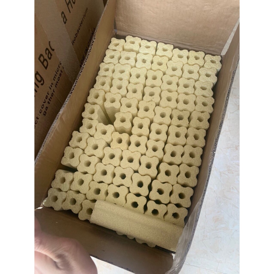 Sứ thanh hoa mai 1 thùng 100 thanh kt 15x4x4cm,phục kiện lọc trong nước bể cá cảnh.