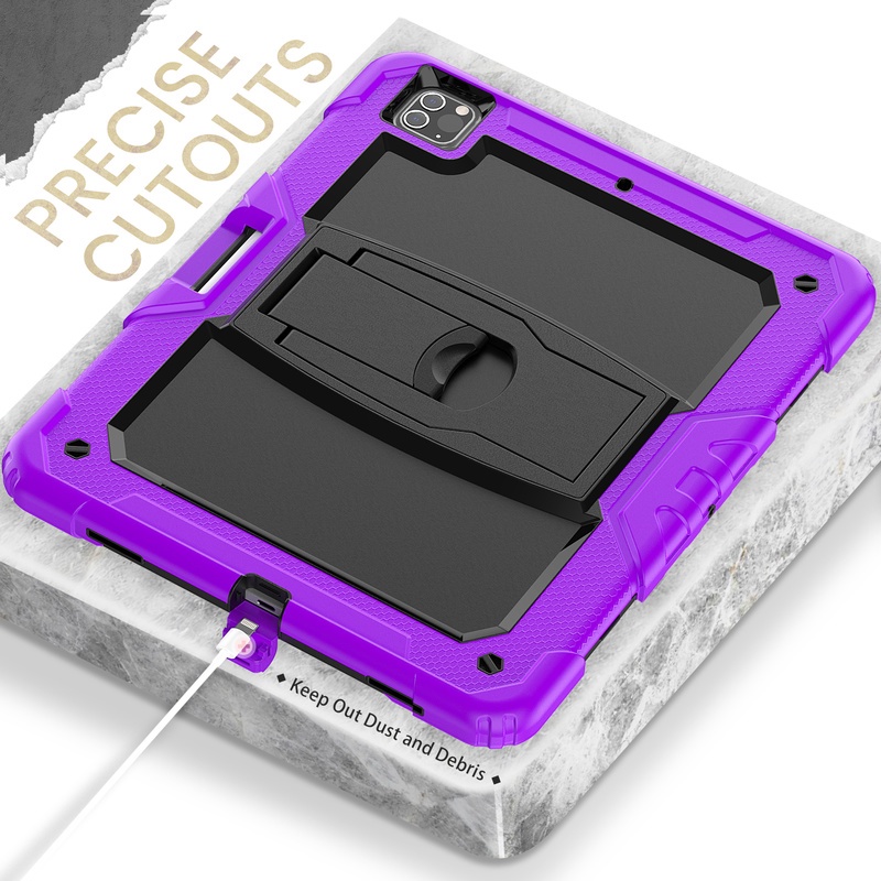 Ốp bảo vệ máy tính bảng chống sốc có ngăn đựng bút cho iPad Pro 11 "12.9" 2021 2020 2018 Air 4 Air5 10.9 2022