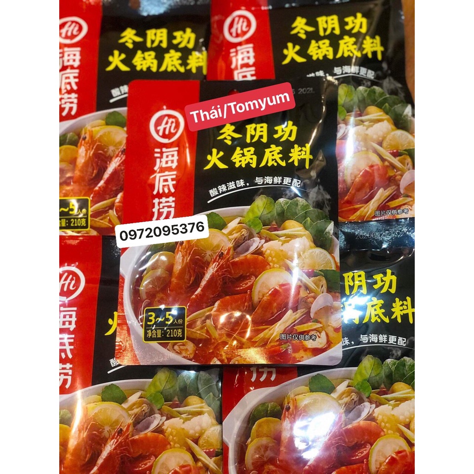 Sỉ Cốt gia vị lẩu Haidilao vị Thái/Tomyum (Từ 5 thùng) | BigBuy360 - bigbuy360.vn