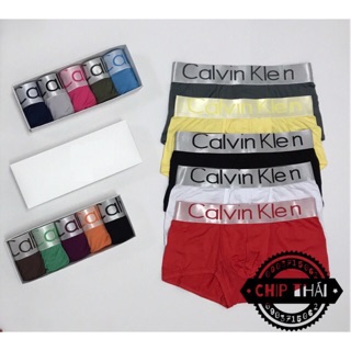 Combo 5 Quần Lót Boxer Lưng Bạc - Hàng Thái Lan