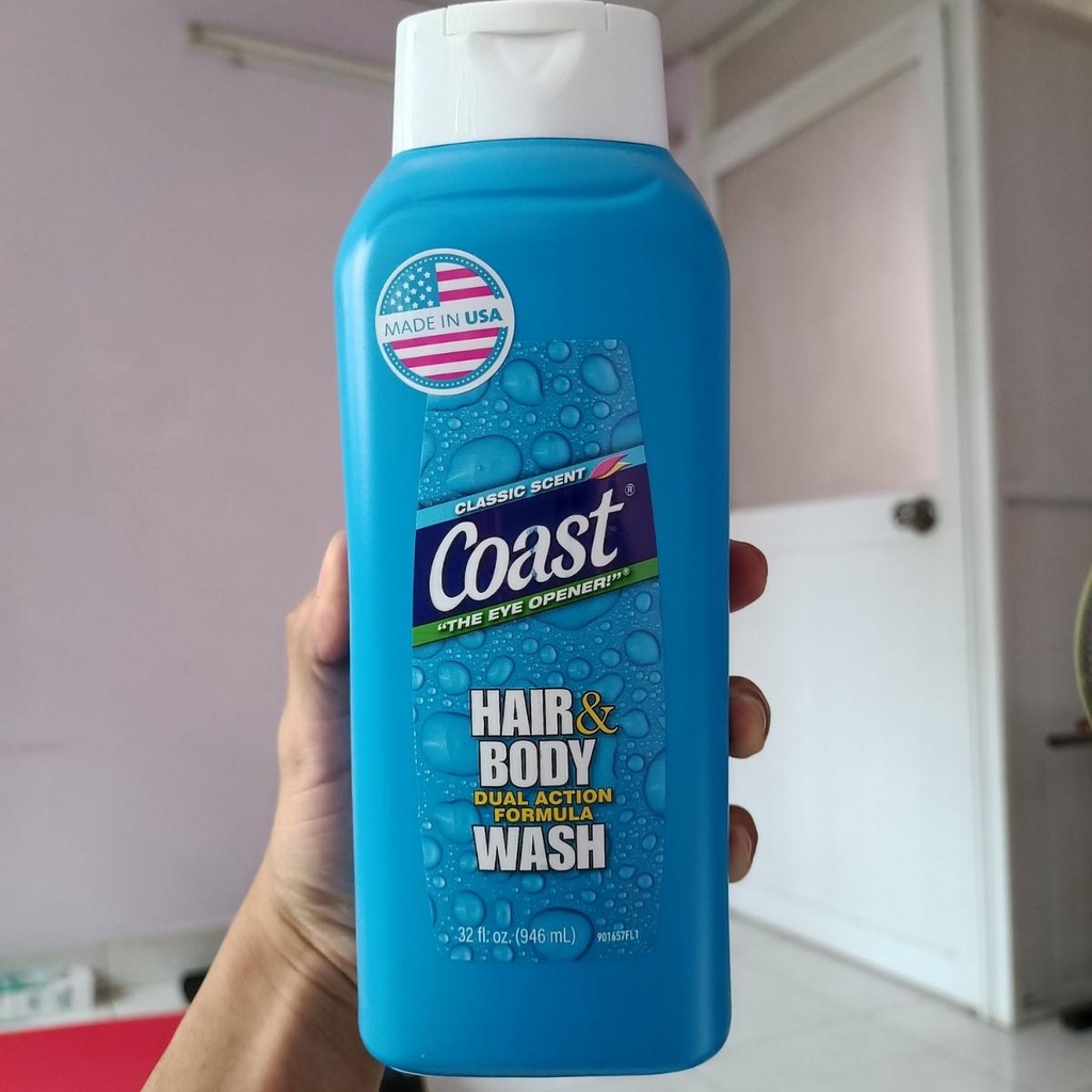 Sữa tắm gội dành cho nam Coast 946ml