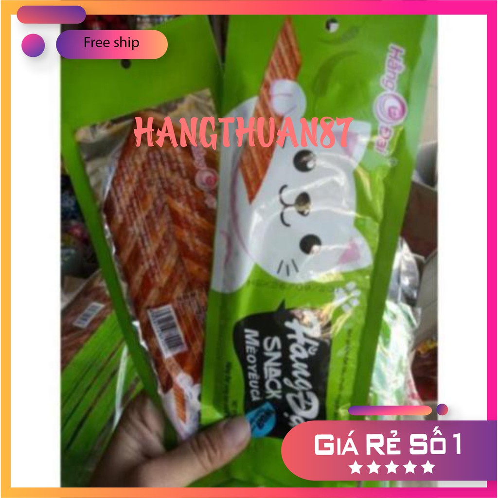 Snack Mèo yêu cá (2 gói) siêu ngon