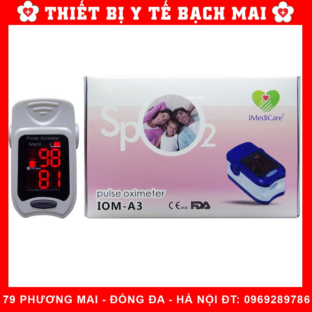 Máy đo nồng độ oxy trong máu iMediCare IOM-A3
