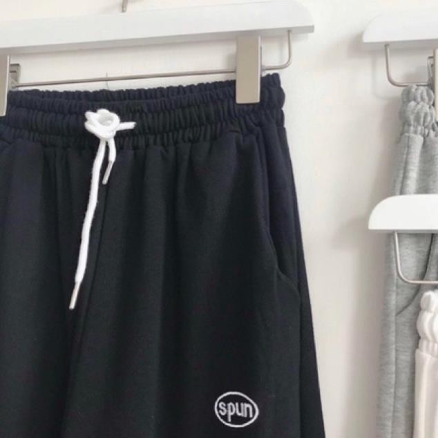 Quần Thun❤️FREESHIP❤️ Quần jogger unisex ống chun Spun - Dưới 70kg | BigBuy360 - bigbuy360.vn