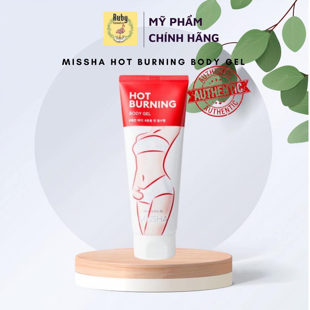 Gel Tan Mỡ Missha Hot Burning Body Gel (Tuýp 200ml)