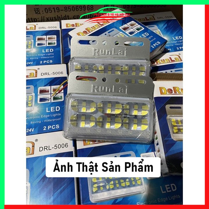 Đèn led sườn xe tải 5006 RUNLAI DRL-5006 chống nước bản to điện áp 24V đủ màu