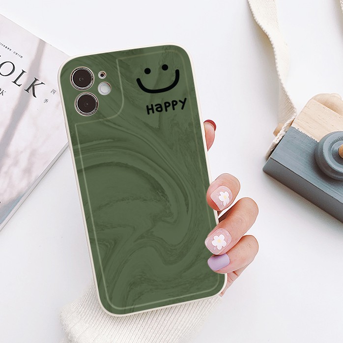 Ốp lưng iphone viền nổi bóng vân đá smile 6plus/6s/6splus/7/7plus/8/8plus/x/xr/xs/11/12/pro/max/promax -Awifi Q4-2 | BigBuy360 - bigbuy360.vn