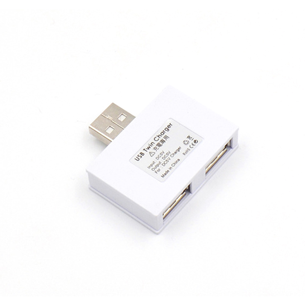 Bộ Chia 2 Cổng Usb Tốc Độ Cao Màu Trắng / Đen Chuyên Dụng