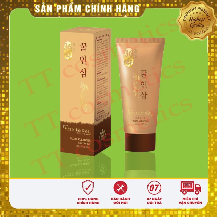 [100% Chính Hãng] sữa rửa mặt mật nhân sâm 36 vị MEEA ORGANIC
