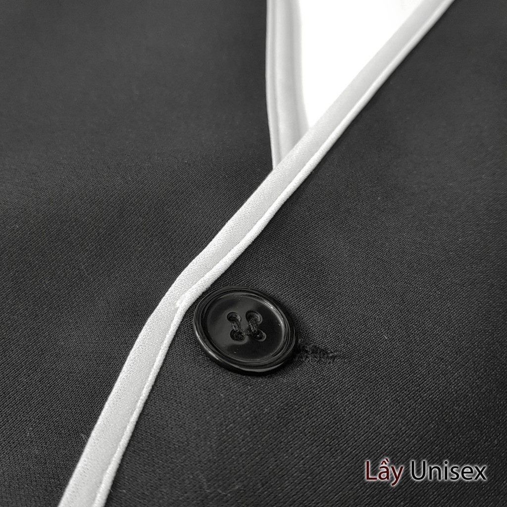 [Giảm ngay 40k nhập ORANBLAZE ] Áo blazer nam phong cách Hàn Quốc phối viền, áo khoác nam form rộng | BigBuy360 - bigbuy360.vn