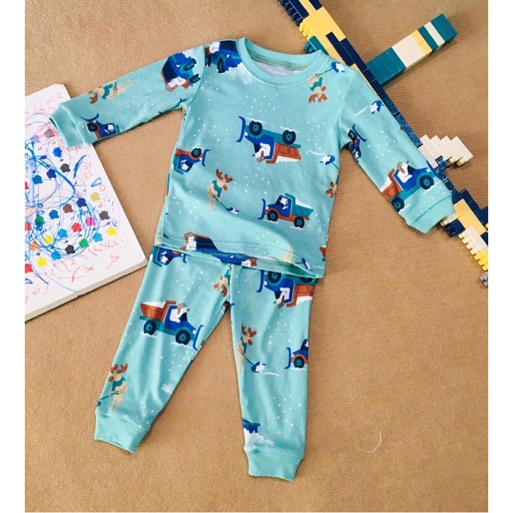 Set 3 bộ borip dài tay chất xuất dư cho bé