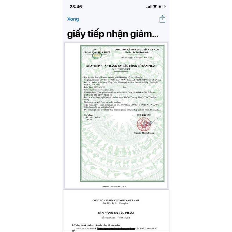 [ CHÍNH HÃNG ] VIÊN GIẢM CÂN PHẠM GIA GOLD3+