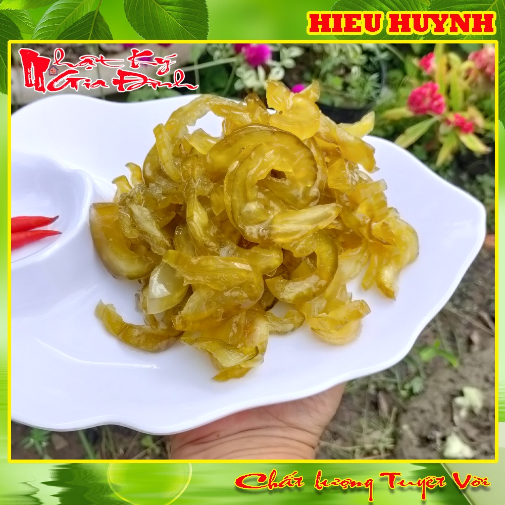 500gr Dưa Mắm Dưa Gang Chay Trộn Sẵn Thơm Ngon Hiệu Ông Bà 5 Châu Đốc