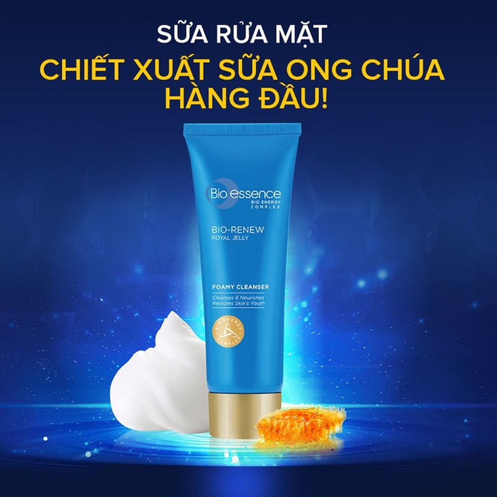 Sữa Rửa Mặt Bio Essence Renew 100g