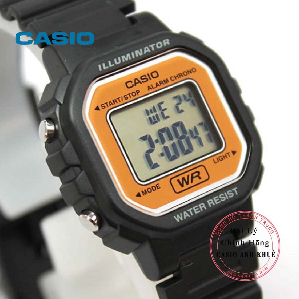 Đồng hồ điện tử nữ Casio LA-20WH-9ADF dây nhựa