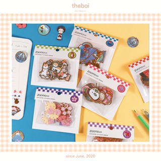 Một Gói 40 Miếng Sticker Kawaii Trang Trí Sổ Bullet Journal Phong Cách Nhật Bản