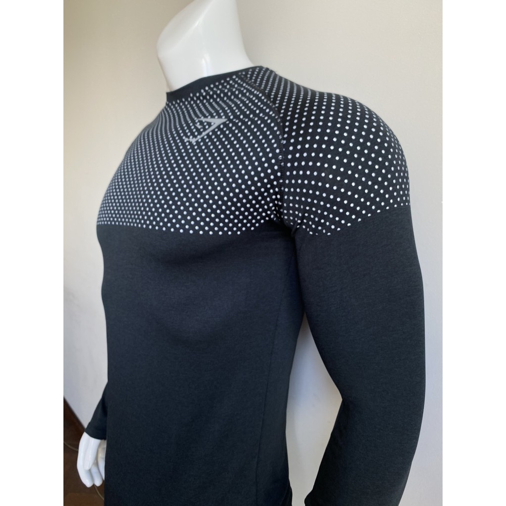 Áo tập gym tay dài ôm body GymShark  - Áo thun tập gym tay dài - BiT Fitness chuyên đồ tập ADT.GS.CN | BigBuy360 - bigbuy360.vn