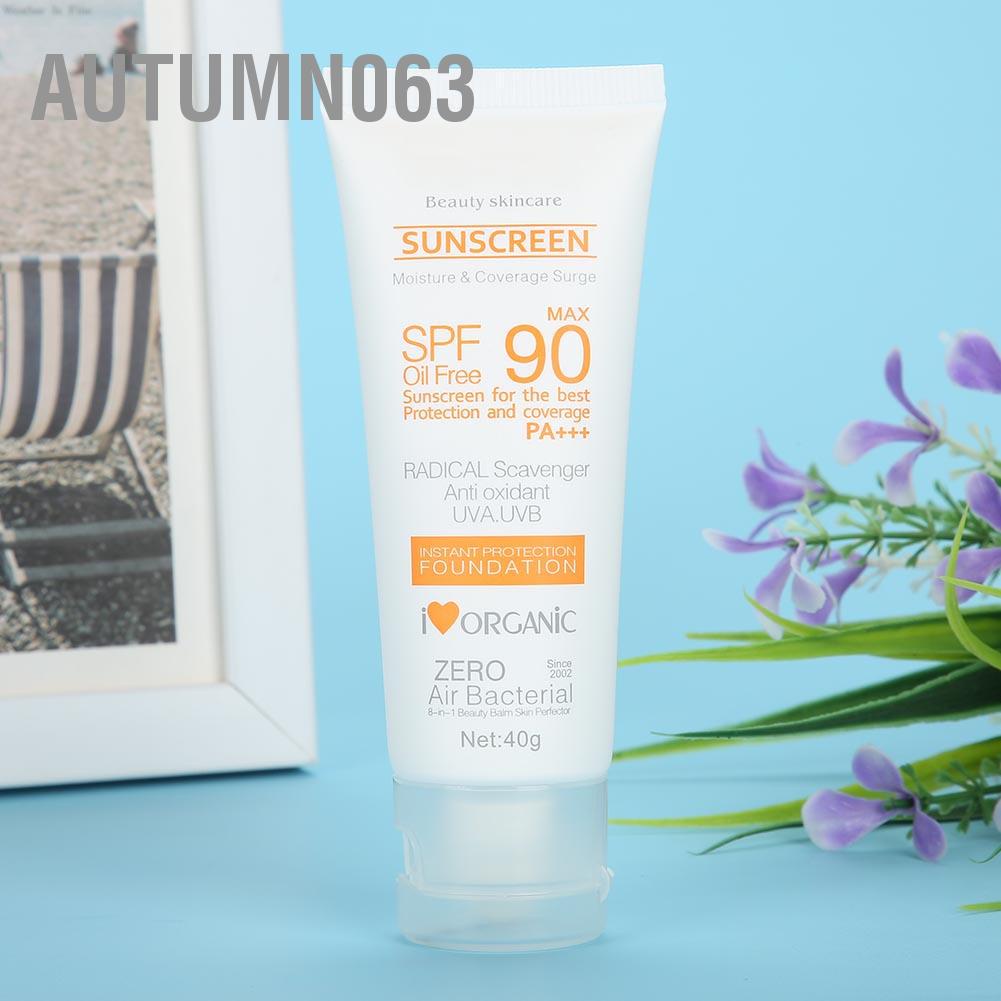 [Hàng mới về] Kem chống nắng chống tia UV bảo vệ dưỡng ẩm dưỡng trắng da daSPF50 +