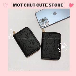 Ví gấu mochi, ví cầm tay, ví kéo khóa nhiều ngăn đựng thẻ, ví nữ siêu sang _ Một chút cute store