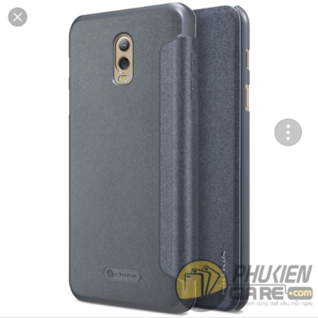 Bao da nillkin sam sung j7plus đen
