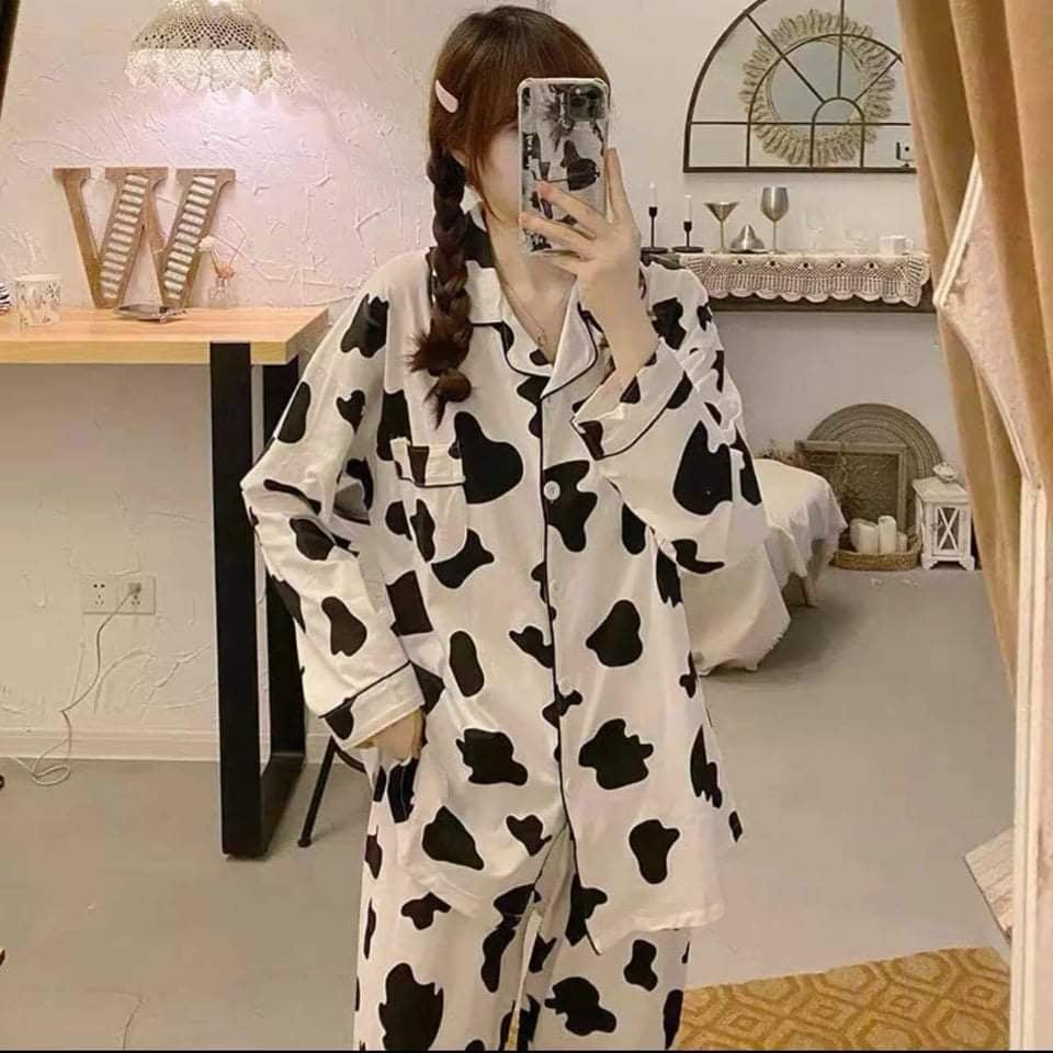Bộ Pijama Mặc Nhà Free Size Giá Siêu Rẻ