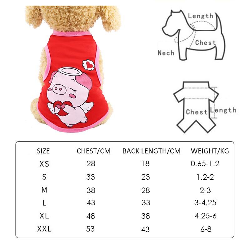 (MớI) Áo Thun MùA Hè, HọA TiếT HoạT HìNh Cho Thú Cưng