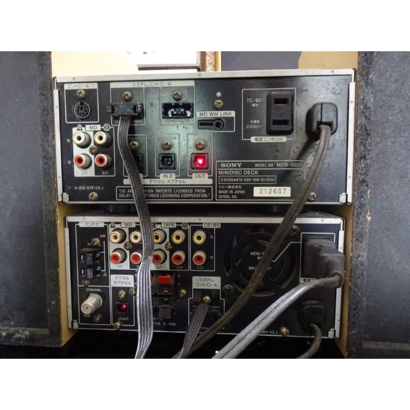 Bộ dàn mini Nhật cao cấp 2 thớt Sony SD1 nguyên bản