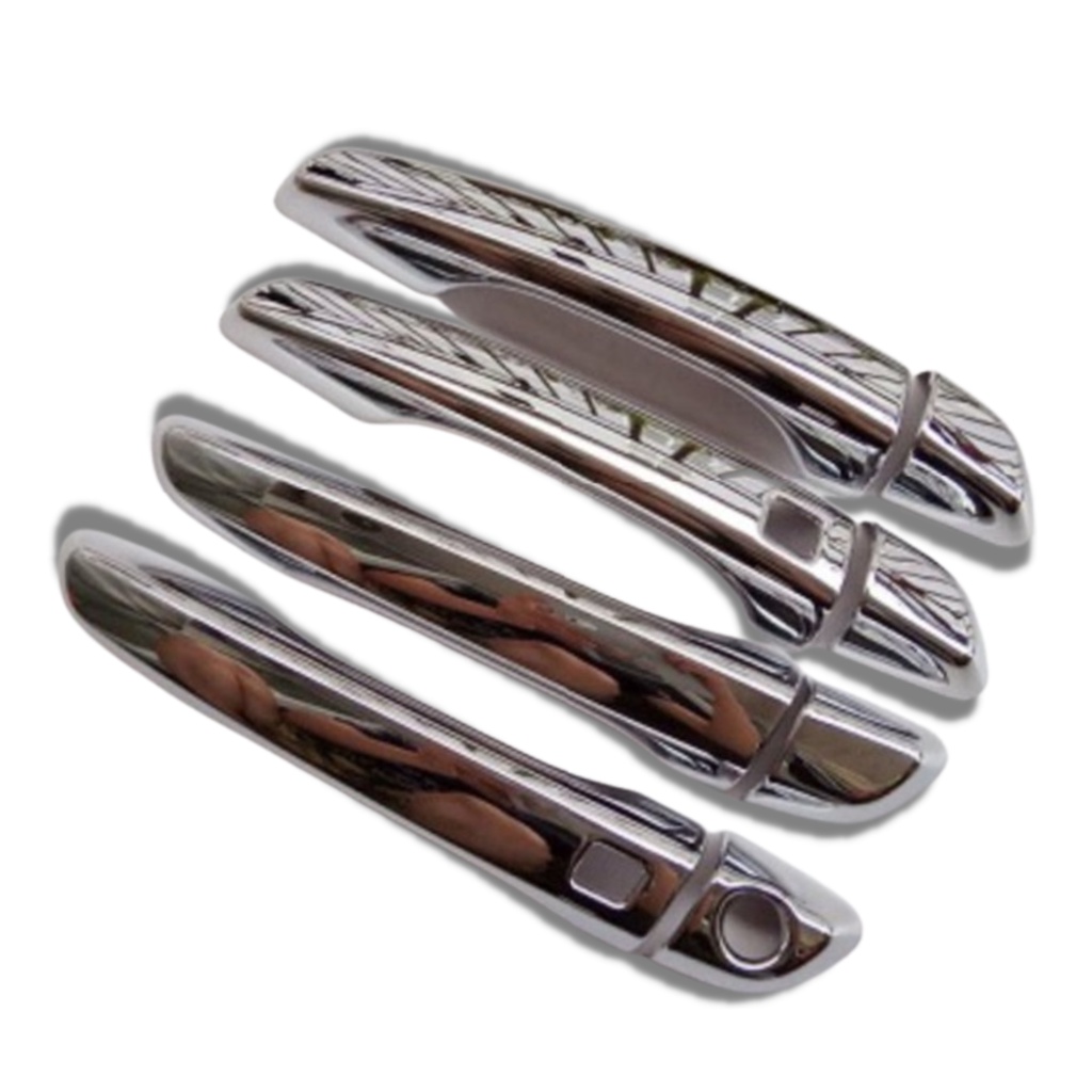 Ốp tay nắm, hõm cửa xe Hyundai Accent 2018- 2019- 2020- 2021 - 2022-2023 Nhựa ABS mạ crom cao cấp