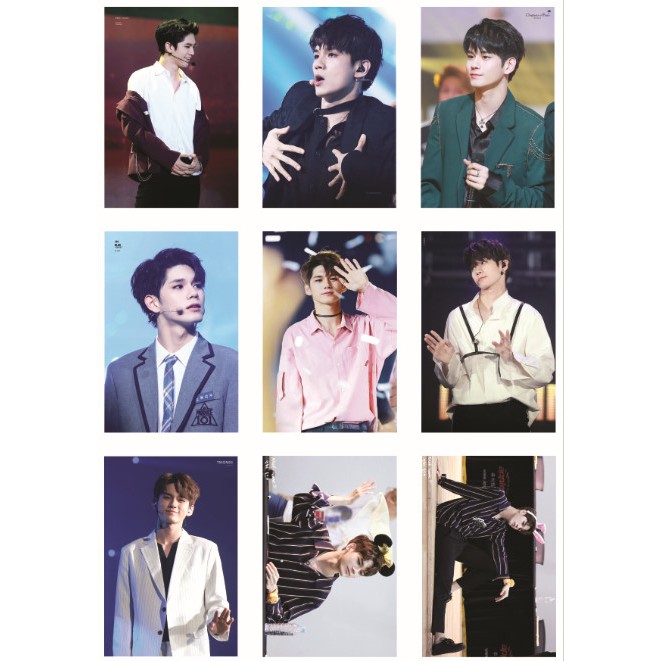 Lomo card 99 ảnh thành viên WANNA ONE - ONG SEONG WOO New T11