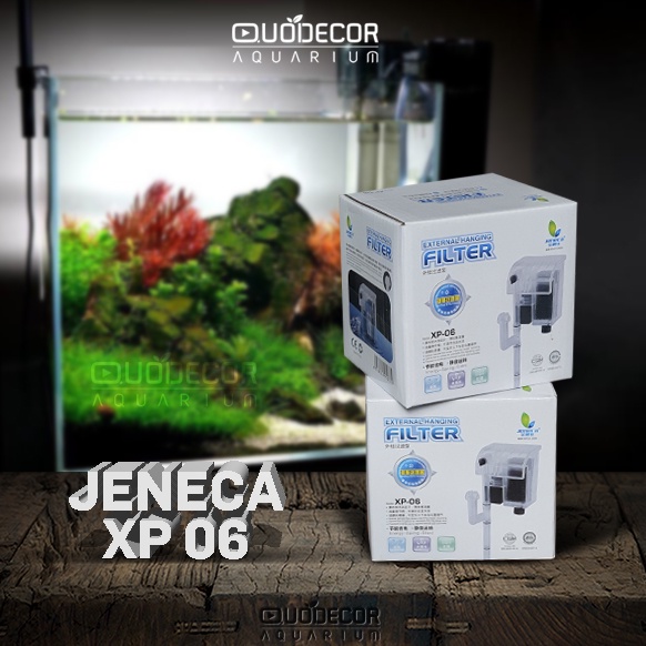 Lọc thác Jeneca XP 06 | Lọc bể cá cảnh mini Filter 06 | Lọc hồ thuỷ sinh mini dùng cho hồ 20-35cm