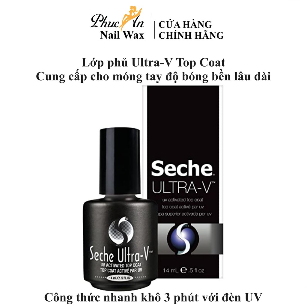 Sơn Lót , Sơn Dưỡng Móng Seche Base , Seche Ultra , Seche Natural , Condition , Rebuil