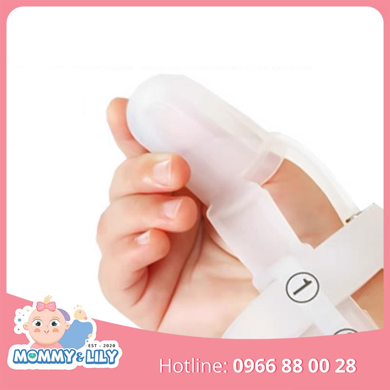 Dụng cụ hỗ trợ cai mút tay an toàn cho bé Dr.finger - Mumma Bubba Hàn Quốc