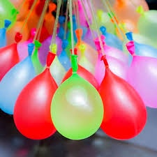 Bóng nước, Bóng bay nước 109 quả, Bóng nước chùm, Bong bóng nước, Bóng nước được lắp sẵn vào 3 chùm và 1 đầu nối vòi nc