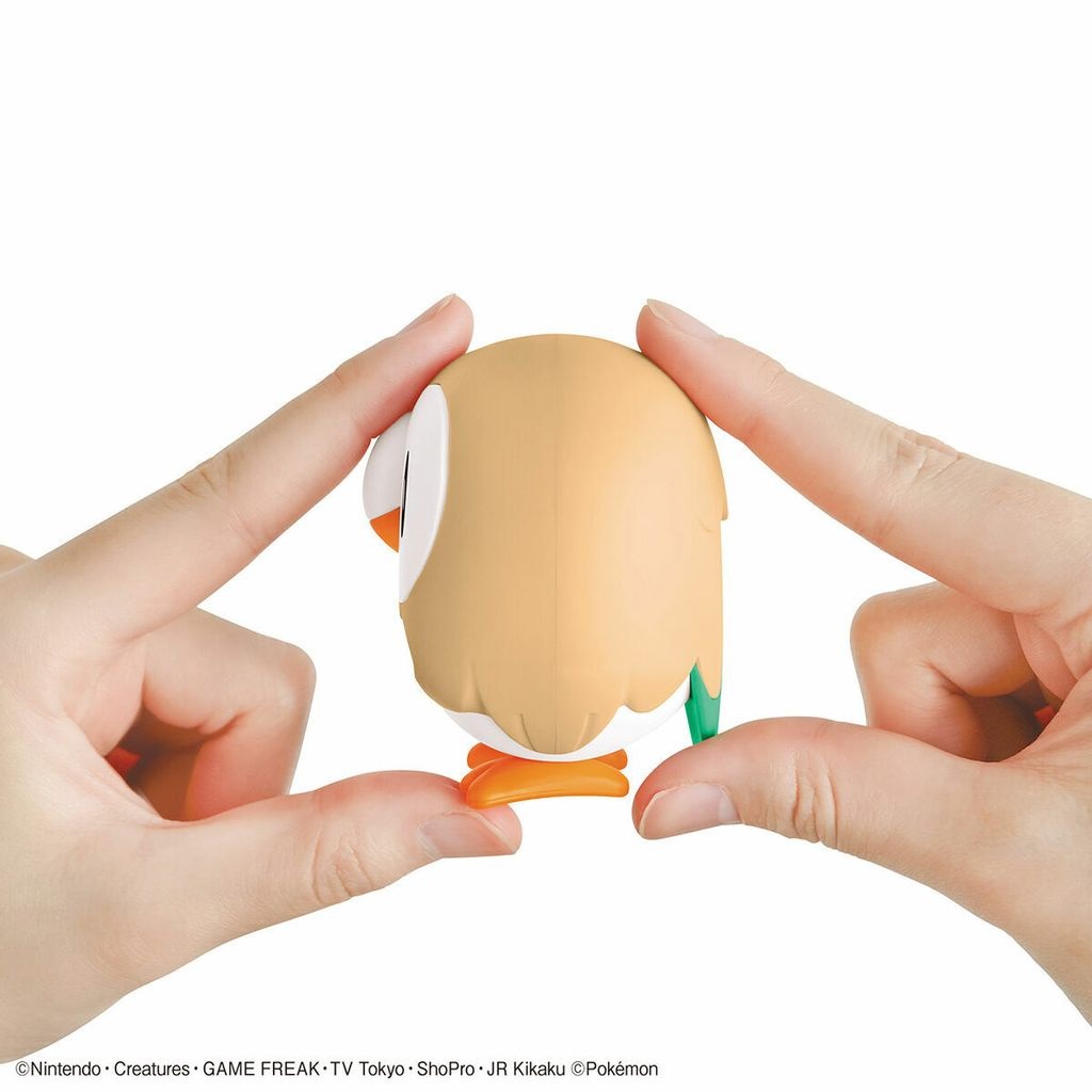 Mô Hình Lắp Ráp POKEMON ROWLET Pokepla COLLECTION QUICK 10 Bandai Figure Rise Standard Đồ Chơi Anime Nhật
