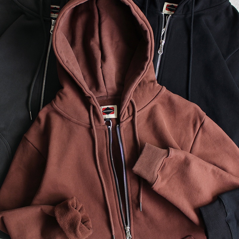 Áo (Hoodie 02) Thời Trang Có Khóa 3 Màu Độc Lạ Thiết Kế Đơn Giản Tinh Tế Màu Sắc Chủ Đạo 2022 Chất Liệu Da Cá