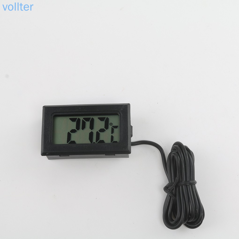 VOLL Digital LCD Thermometer for Refrigerator Fridge Freezer Temperature Meter -50 to 110°C